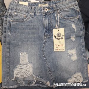 Women's denim skirt (xs-xl) M. Sara MA519e1066
