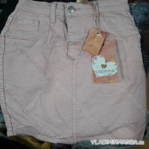 Women's denim skirt (XS-XL) pink IM919WL1197
