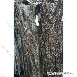 Dress leopard pattern 3/4 long sleeve ladies (uni sl) ITALIAN Fashion IMC181489