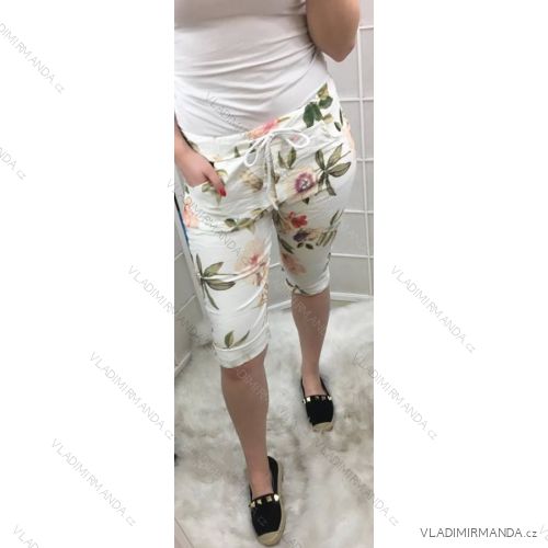 Shorts summer women's flowers (uni s / m) ITALIAN MODE IM519123
