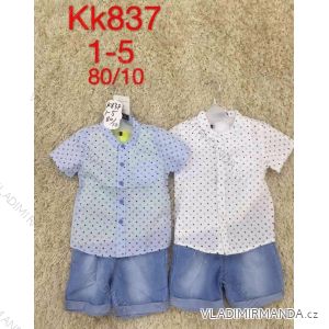 Summer Shirt and Denim Shorts Set for Kids (1-5 years) SAD SAD19KK837
