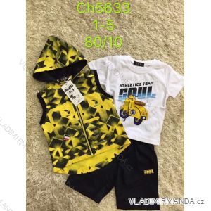 Summer T-shirt short sleeve, shorts, sleeveless sweatshirt boys (1-5 years) SAD SAD19CH5633