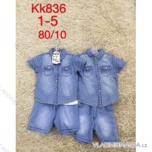 Summer Shirt and Denim Shorts Set for Kids (1-5 years) SAD SAD19KK836