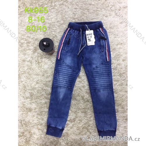 Rifle jeans slabé jarné dorast chlapčenské (8-16 LET) SAD SAD19KK955