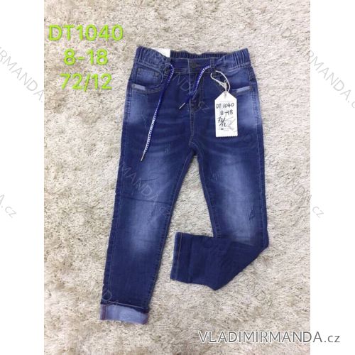 Rifle jeans slabé jarné dorast chlapčenské (8-18 LET) SAD SAD19DT1040