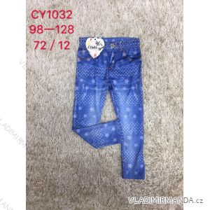 Rifle jeans džegíny dievčenské (98-128) SAD SAD19CY1032
