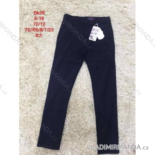 Rifle jeans slabé dorast dievčenské (6-16 rokov) SAD SAD19BK26
