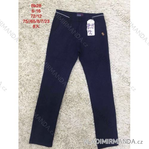 Rifle jeans slabé dorast dievčenské (6-16 rokov) SAD SAD19BK28
