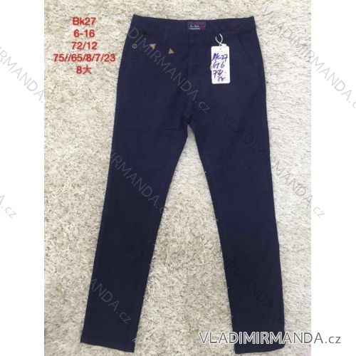 Rifle jeans slabé dorast dievčenské (6-16 rokov) SAD SAD19BK27
