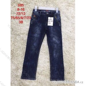 Rifle jeans slabé dorast dievčenské (8-16 rokov) SAD SAD19X85
