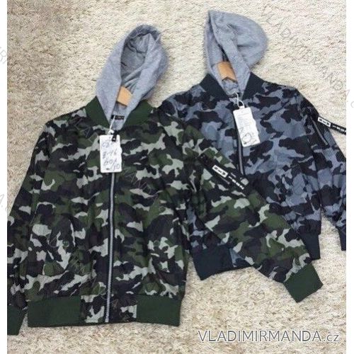 Jacket weak spring-autumn youth boys camouflage (8-16 years) SAD SAD19K825
