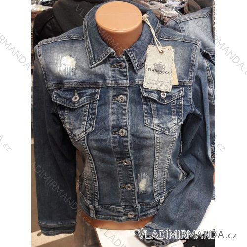 Bunda riflová jeans dámska (s-2xl) Ytaimaska MA119HS-3217
