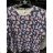 T-shirt short sleeve t-shirt ladies flower oversized (L-4XL) GOSIA POLISH FASHION PM119182
