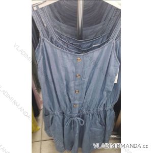 Strapless denim dress short summer ladies (uni sl) ITALIAN MODE IM719693
