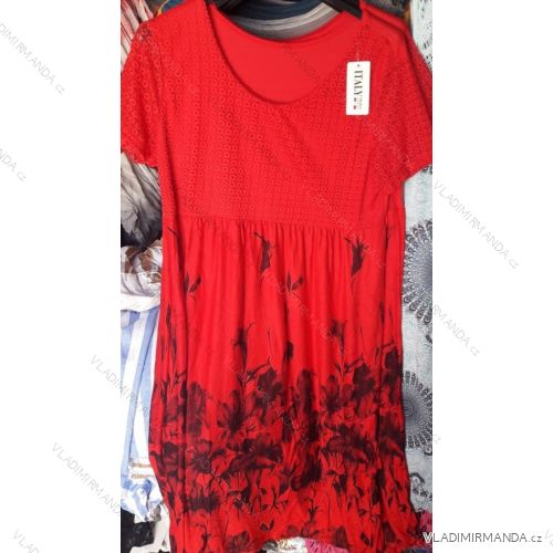 Summer short sleeve ladies dress oversized (s-2xl) ITALIAN MODE IM619147
