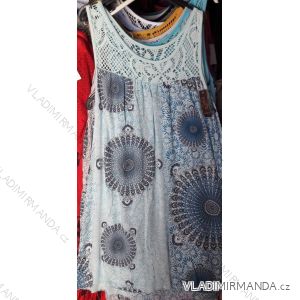 Summer Sleeveless Dress Women's Oversized (s-3xl) ITALIAN MODE IM619148
