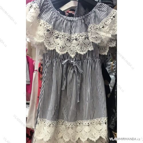 Summer dress with bare shoulders child girl (4-14 years) ITALIAN FASHION TV519037
