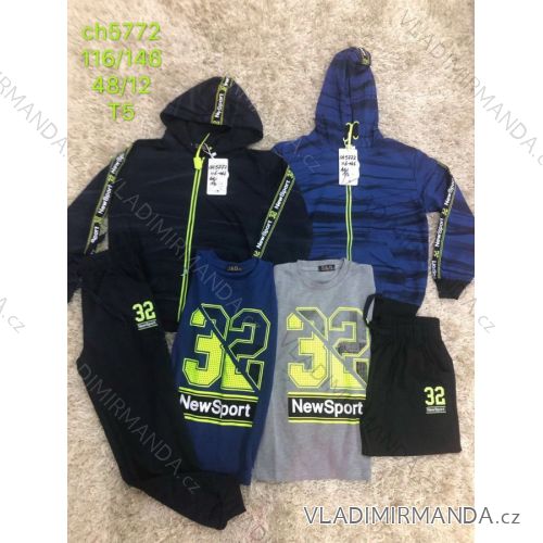 Tracksuit with T-Shirt for Boys (116-146) SAD SAD19CH5772