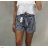 Shorts summer ladies strip (uni s / m) ITALIAN MODE IM919758