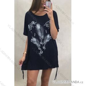 Oversized Short Sleeve T-Shirt Ladies (uni XL / 2XL) ITALIAN MODE IM919720
