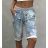 Sweatpants 3/4 Shorts Summer Women's Flowers (uni m / l) ITALIAN FASHION IM1319135
