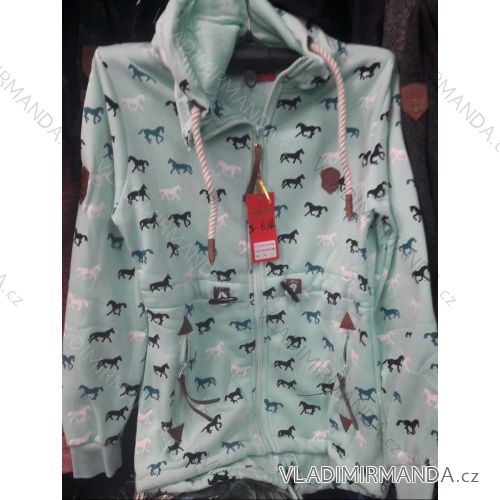 Hooded Zip Hoody Ladies Oversized (3XL-6XL) HKD HKD19HKD-208
