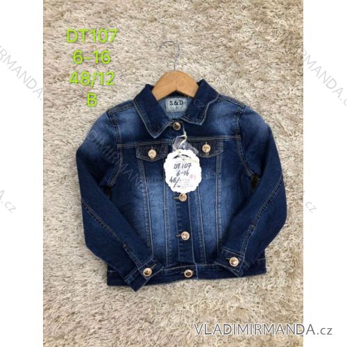 Denim Jacket Baby Adolescent Girl (6-16 years) SAD SAD19DT-107
