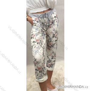 Women's flower pants long (uni L / XL) ITALIAN FASHION IMC20277