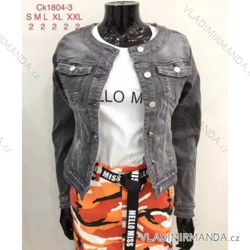 Jeans jacket women's (XS-XL) GOURD MA119CK1804-3
