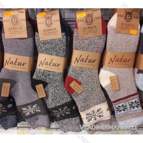 Men's warm woolen socks (40-47) AMZF PA-336
