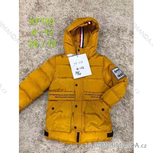 Jacket winter warm children's adolescent boys (4-12 years) SAD SAD19KF130