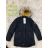 Jacket winter with hood and fur children adolescent boys (4-12 years) SAD SAD19KF131