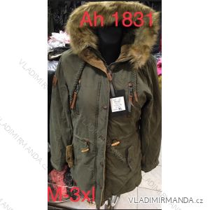 Kabát parka zimní s kožíškem dámský (M-3XL) VINTE VIN191831