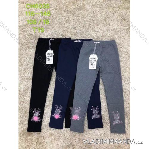 Leggings warm baby adolescent girls (116-146) SAD SAD19CH6036
