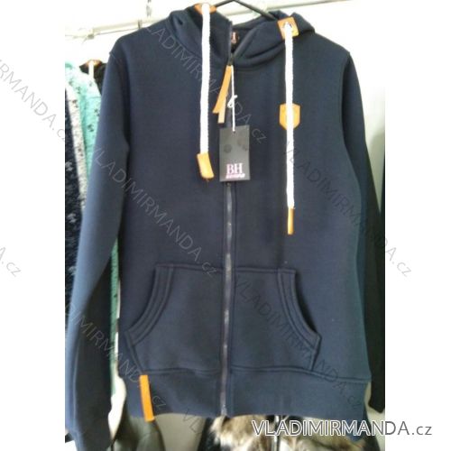 Mikina teplá na zip dámská (L-3XL) BENHAO BEN20BH19-17-126