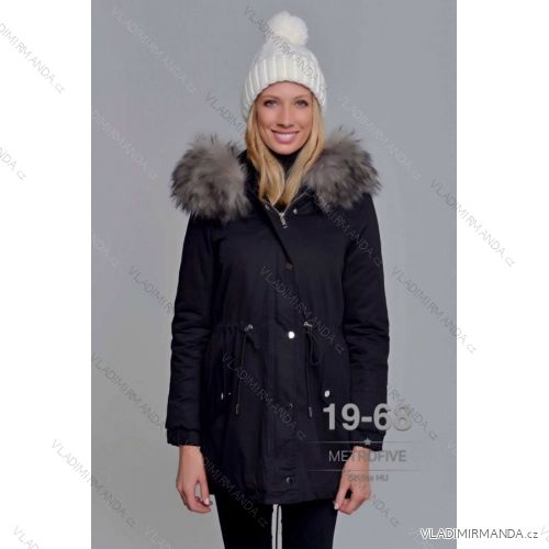 Women's winter park with fur (S-2XL) METROFIVE MET19017
