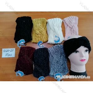 Women's knitted headband (ONE SIZE) DELFIN EGA-20
