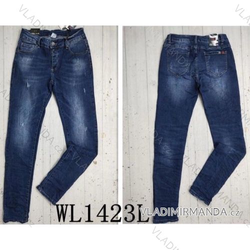 Rifle jeans klasik dlouhé dámské (xs-xl) NEWPLAY MA519WL1423L