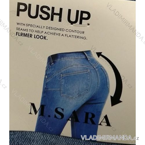 Jeans jeans women with push up effect oversized (29-38) M.SARA MA119MS1206-3
