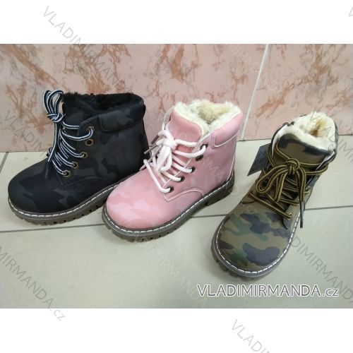 Ankle boots Winter with fur, girls 'and boys' (25-30) SHOES GOD199906B
