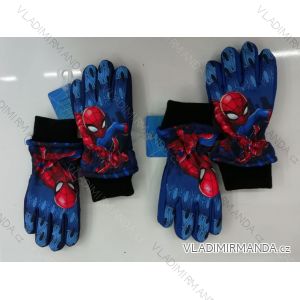 Rukavice šusťákové lyžařské dětské chlapecké spiderman (3-8let) SETINO SP-A-GLOVES-111