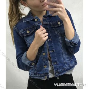 Bunda riflová jeans dámská (s-xl) GOURD MA119gd8002-K