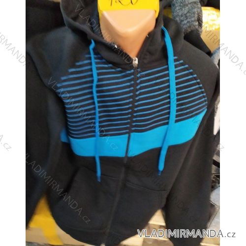 Mikina s kapucí na zip pánská (m-2xl) TURECKá MóDA TM1019002