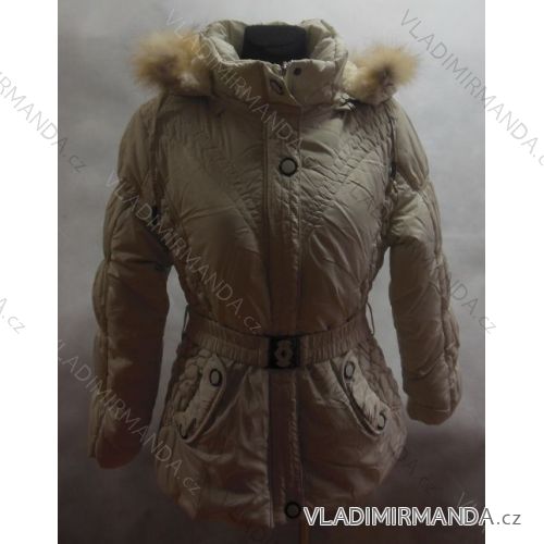 Bunda/kabát dámská zimní nadrozměrná (m-3xl) FOREST 1308