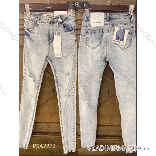 Rifle jeans push-up dlouhé dámské (26-36) MA519PSA2272