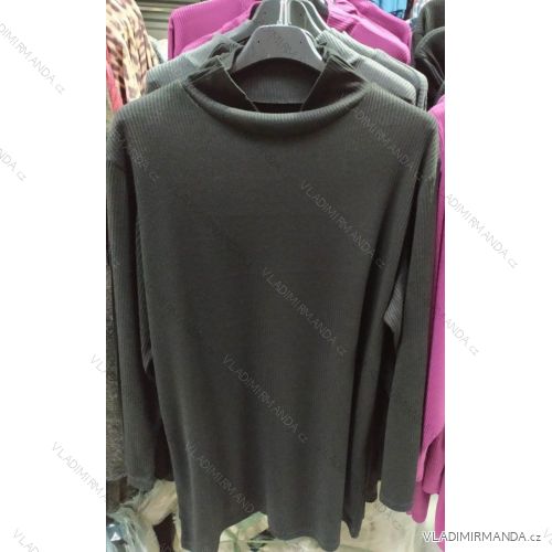 Women's long sleeve turtleneck sweater oversized (4xl-9xl) CZECH FASHION CRM19001
