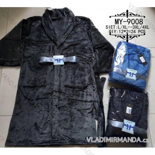 Župan s kapsami pánský nadrozměrný (l-4xl) VALERIE DREAM MY-9008