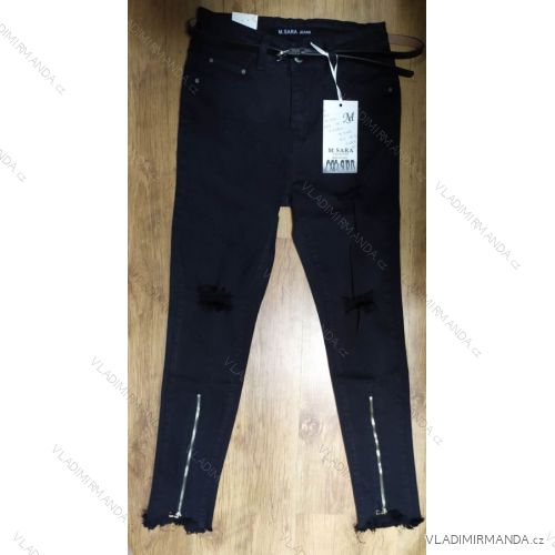 Kalhoty rifle skinny dlouhé dámské (26-32) M.SARA MA120S3809-13