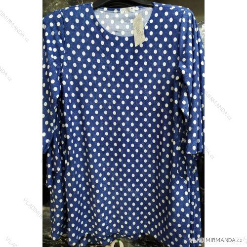 Long Sleeve Tunic Dress Long Sleeve Plus Size (46-54) POLISH FASHION PM520006
