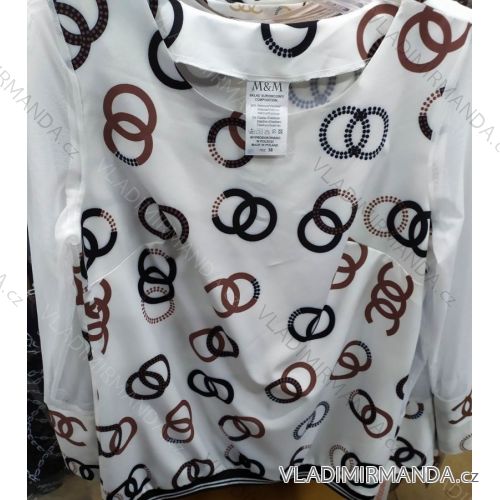 T-shirt long sleeve ladies (38-46) POLISH FASHION PM520007
